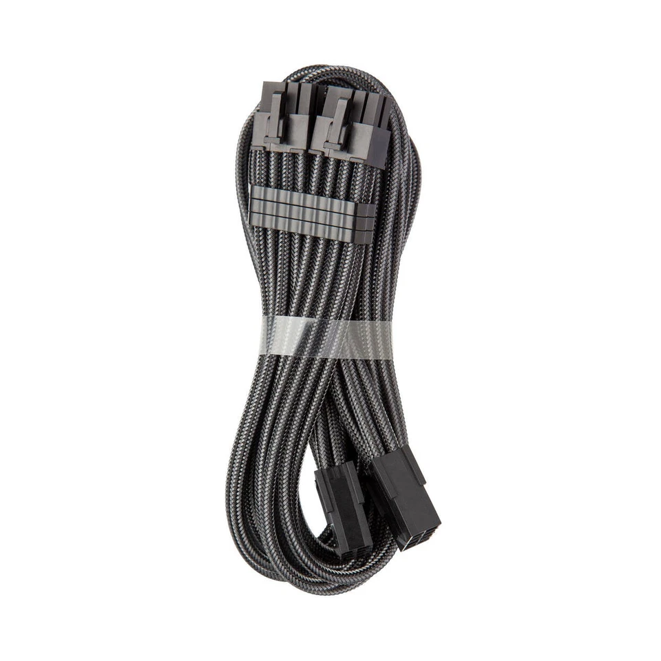 CableMod Pro ModMesh 8+8-pin PCI-e-Verlängerung, 45cm - carbon - Bild 1 von 1