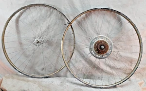 Schwinn Approved Vintage 27" 630ISO Road Bike Wheelset Freewheel 126/100 5 Speed - Picture 1 of 24