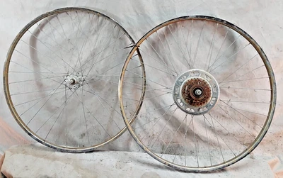 Schwinn Approved Vintage 27" 630ISO Road Bike Wheelset Freewheel 126/100 5 Speed - Image 1 of 4