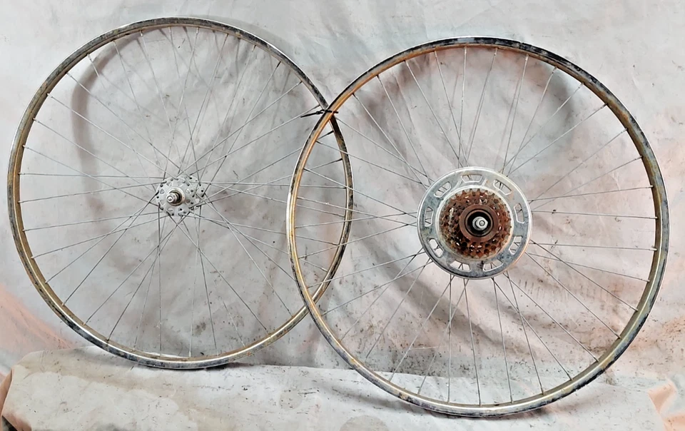 Schwinn Approved Vintage 27" 630ISO Road Bike Wheelset Freewheel 126/100 5 Speed - Image 1 of 4