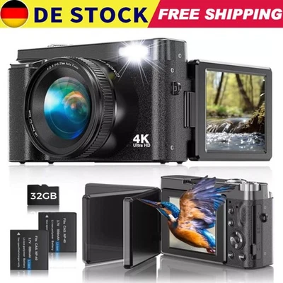 Digitalkamera 48MP Fotokamera Fotoapparat Digitalkamera 16X Digitalzoom HOT - Bild 1 von 4