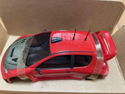 Kyosho Mini-Z Racer Body Peugeot 206 Wrc Unused Clear Lexan 1/28 Scale Rc Car - Image 1 of 4