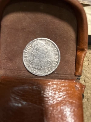 1793-Mo FM MÉXICO CARLOS IV PLATA 8 REALES KM109 PCGS AU DETALLES Foto 1 de 3