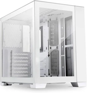 Lian Li O11 Dynamic Mini Snow Edition Compact ATX Case, SFX Support, White - Picture 1 of 10