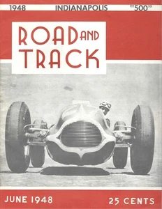 1948 Road & Track issues-Your choice-May, June, August. See Contents - Picture 1 of 7