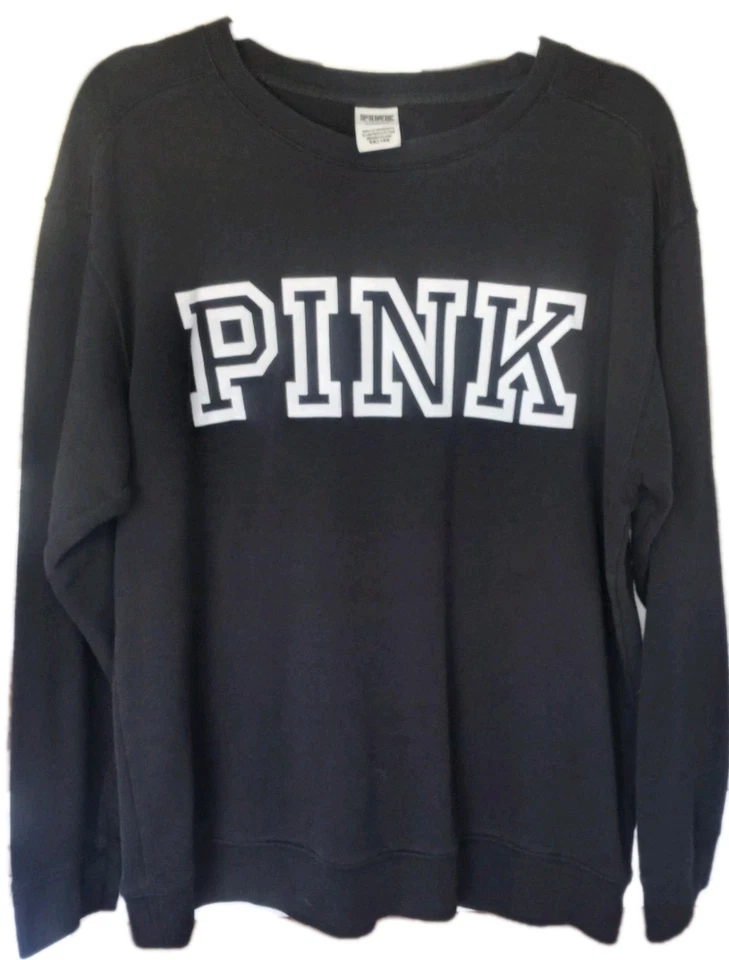 Victoria's Secret Rosa Negro Cuello Redondo Talla Grande Foto 1 de 1