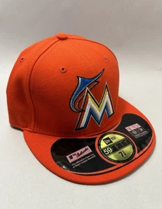 MIAMI MARLINS NEW ERA 59FIFTY MLB AUTHENTIC COOL BASE LOGO HAT CAP 7 3/8 SALE! - Bild 1 von 3