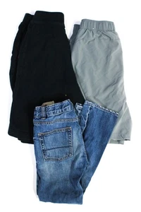 Crewcuts Nike Boys Slim Jeans Basketball Shorts Blue Gray 7 Medium Large Lot 3 - Picture 1 of 3