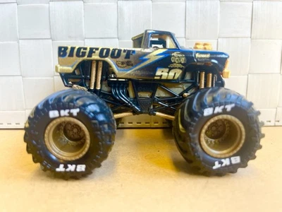 定制 1: 64 Spin Master 黑金 50 周年 Bigfoot Monster 卡车 — 第 1/4 张图片