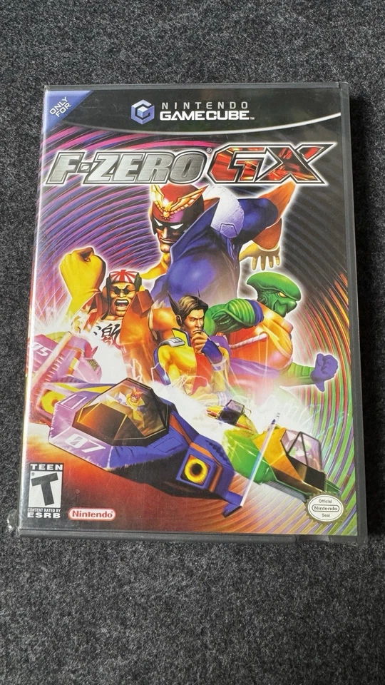 F-Zero GX (Nintendo Gamecube) SEALED BLACK LABEL FIRST PRINT NEAR MINT NEW - Image 1 of 4