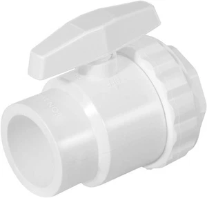 SP0722S Trimline 2-Way Ball Valve 1 1/2" SLIP for Hayward Pool Filters, Skimmers - Picture 1 of 8