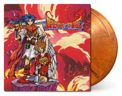 Capcom Sound Team - BREATH OF FIRE Soundtrack 2LP "Orange with Smoke" Vinyl NEW - Image 1 of 4