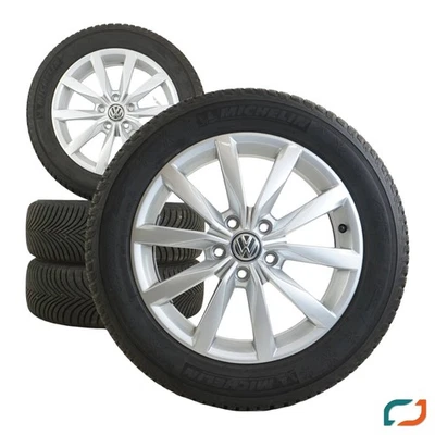 Original VW T-Roc Dijon Winterräder Winterreifen 17 Zoll 215/55 R17 94V DOT21 - Bild 1 von 4