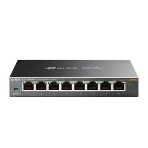 TP-LINK TL-SG108E 8-Port Gigabit Easy Smart Switch 10/100/1000M RJ45 port Passiv - Bild 1 von 2