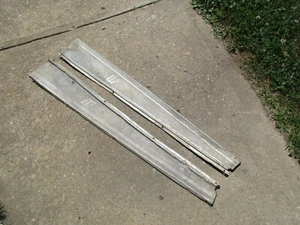 ORIGINAL 1950 MERCURY DOOR SILL PLATES - Picture 1 of 6