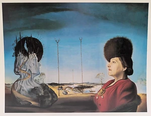 Dalí Ritratto della Signora Styler Tas Poster Stampa alta qualità - Picture 1 of 1