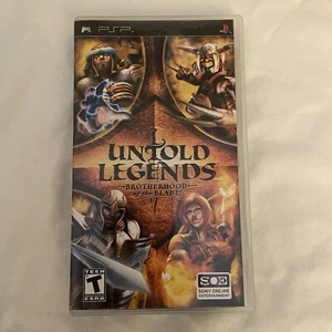 Untold Legends: Brotherhood Of The Blade PSP Spiel - Bild 1 von 4