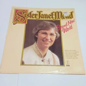 SISTER JANET MEAD Brand New World LP Singing Nun Lords Prayer - Picture 1 of 12