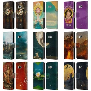 OFFICIAL DUIRWAIGH GOD LEATHER BOOK WALLET CASE FOR HTC PHONES 1 - Picture 1 of 7