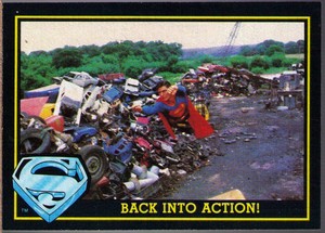 1983 Topps Superman III #68 Back Into Action