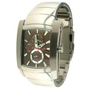 Saphir Mens Watch - RRP £250 - Black Face Red Hands UK Stock - Picture 1 of 3