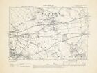 Old map Exeter (NE), Pinhoe, Sowton, Beacon Hill 1938 - Devon, repro Dev-80-NE A