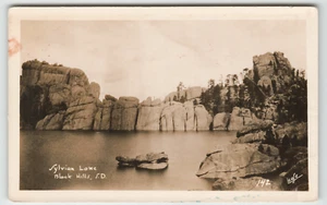 Postcard RPPC Sylvan Lake in the Black Hills, S.D. - Picture 1 of 2