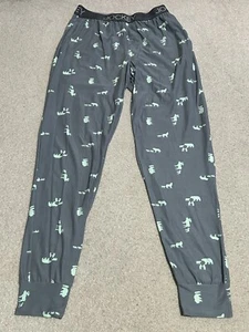 Jockey Jogger Pants Outdoors Moose Bear Kids Boys Small - Picture 1 of 4