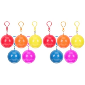 Set of 2 Portable Waterproof Raincoat Miss Practical Covers Convenient - Picture 1 of 12