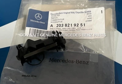 Mercedes Benz C230 C240 E500 CLK320 GL350 01-12 Left or Right Switch 2038219251 - Image 1 of 3