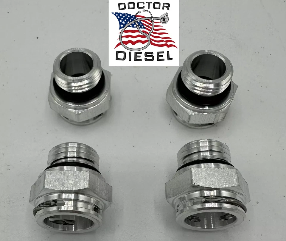 Ford 3.5L V6 turbocompressor linha de óleo CHRA cartucho adaptador encaixe BL3Z6A968C - Imagem 1 de 1