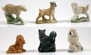 WADE DOGS GROUP OF 6, 1955-2000 WHIMSIE LAND, WHIMSIES, TOM SMITH, TEA - Picture 1 of 1