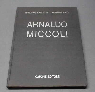 Arnaldo Miccoli Signed 1988 Painting Monograph - Image 1 of 4