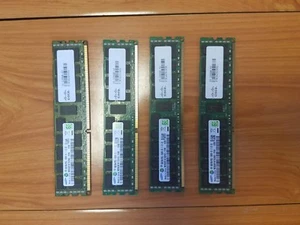 32GB SAMSUNG (4 x 8) M393B1K70DH0 - YH9 PC3L-10600R 2Rx4 ECC SERVER MEMORY 32 GB - Picture 1 of 1