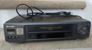 Vintage SHARP VC-H956U VCR 4 Head Hi-Fi Stereo VHS Tape Player - NO REMOTE  - Picture 1 of 3