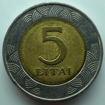 Lithuania 5 litai  1999 - Image 1 of 4