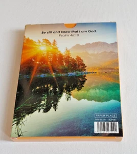 8 NOTECARDS / ENVS 2 DESIGNS PSALM 23:1 & PSALM 46:10 CHRISTIAN ALL OCCASIONS - Picture 1 of 3