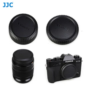 Body Cap+Rear Lens Cap Fujifilm X Mount Lens+Camera X-T3 X-T4 X-T30 X-T20 X-PRO3 - Picture 1 of 8