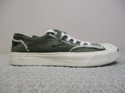 Zapatos informales Converse Jack Purcell para mujer 5,5 verde blanco piel skate Foto 1 de 4