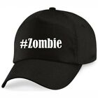 Basecap #Zombie Hashtag Raute für Damen Herren und Kinder