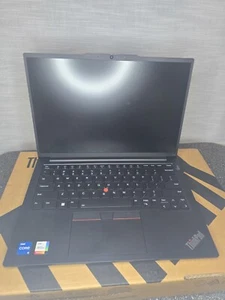 Lenovo Laptop ThinkPad E14 Gen 5 14" Intel Core i5-1335U 512GB - Black 16GB RAM - Picture 1 of 15