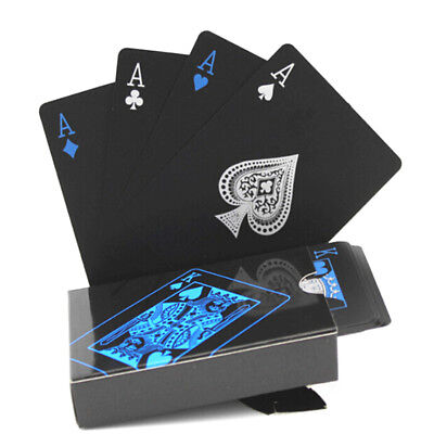 Creative Waterproof Black Plastic PVC Poker M...