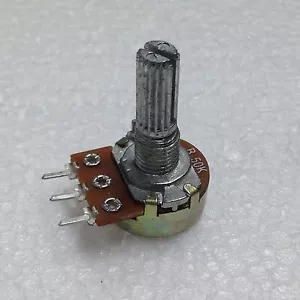 B50K 50K OHM Linear Taper Rotary Potentiometer 2 Pcs - Picture 1 of 2