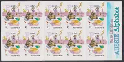 AUSTRALIA - 2019 Aussie Alphabet "P" complete booklet ($10) - VF MNH - Image 1 of 2
