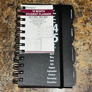 2025 Academic Student Planner Weekly Schedule Monthly Calendar - Picture 1 of 11
