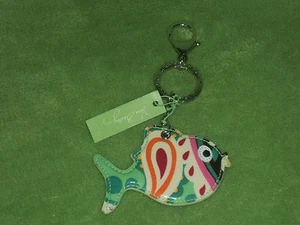 Vera Bradley Seashore Keychain Tutti Frutti "Fish" NWT Free Shipping BIN $21 - Picture 1 of 4