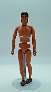 Gabriel Lone Ranger 1973 9" figura torcida con mocasines zapatos de colección - Imagen 1 de 5