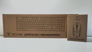 Yeyian RGB Keyboard and Mouse Wired Combo - Bild 1 von 9