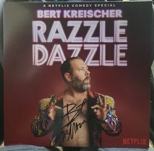 Bert Kreischer The Machine Signed Netflix Special Razzle Dazzle Vinyl Album RARE - Picture 1 of 1