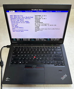 Lenovo ThinkPad X1 Carbon 1st Gen (i5-3427U, 4GB RAM, BOOT to BIO) NO HD/Adapter